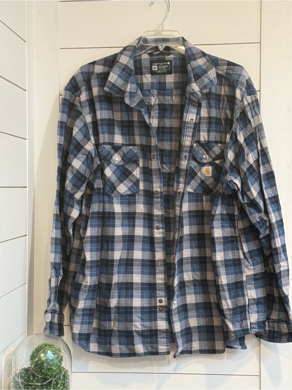 Men’s Rugged Flex Relaxed Fit Carhartt Flannel